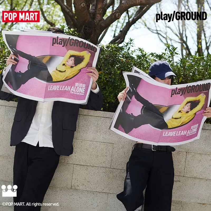 

POPMART play/GROUND Magazine Первое выпуск Весна и лето 2025 года Аниме Фигурки Украшения Подарочная коллекция