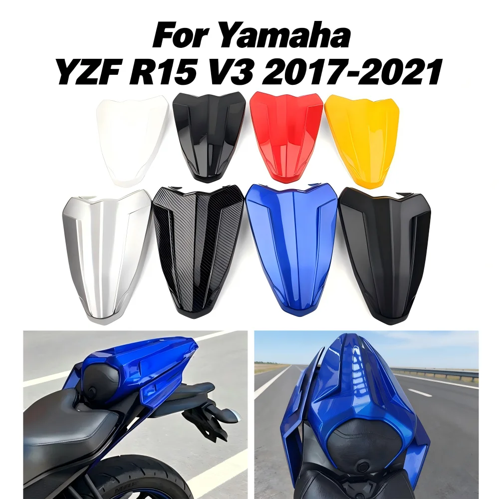 

YZF R15 V3 Motorcycle Accessories Seat Fairing For Yamaha YZF-R15 V3 2021 2020 2019-2017 Rear Passenger Cowl Seat Back Cover