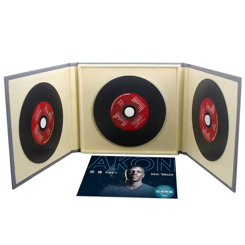 CD for Akon Akon CD European and American Popular English Songs Car Music CDs Distortion-Free Sound Quality Vinyl Records view 3