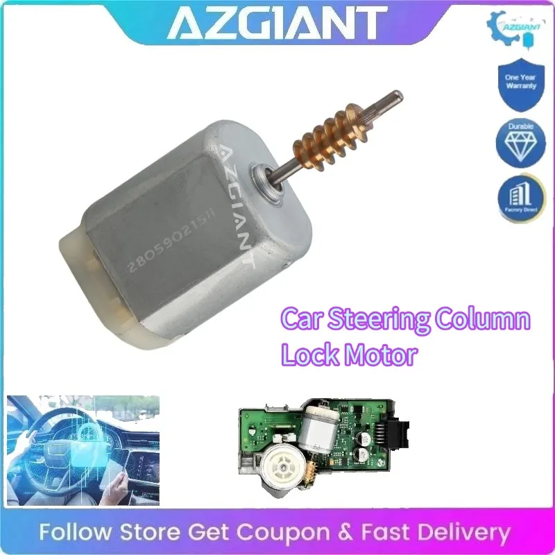 AZGIANT 12V DC High Power Steering Column Lock Motor FC-280 Quiet Operation Car Accessory for 2018-2023 VW Atlas