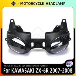 LQYL Motorcycle Headlight Headlamp Head Light Lamp Assembly For KWASAKI Ninja ZX-6R 636 ZX6R ZX 6R 2007 2008 07-08