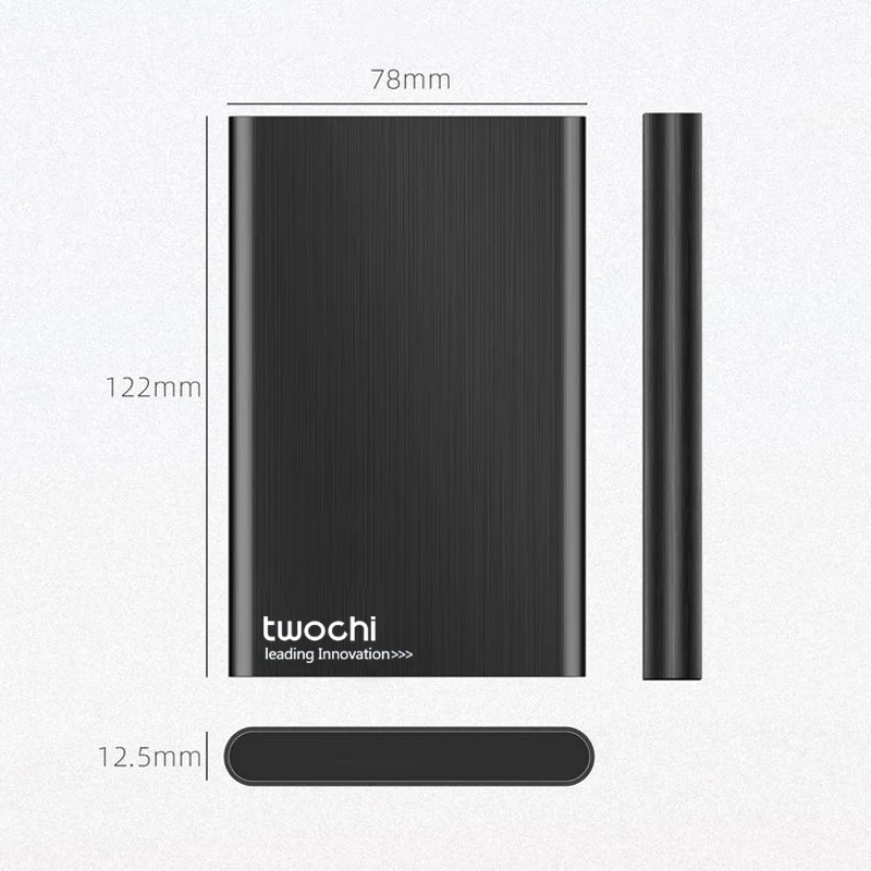 2.5 "سليم المحمولة قرص صلب خارجي USB3.0 عالية السرعة HDD للكمبيوتر/ماك ، قرص ، تلفزيون ، نوع-C واجهة شاحن هاتف محمول يعمل بنظام تشغيل أندرويد