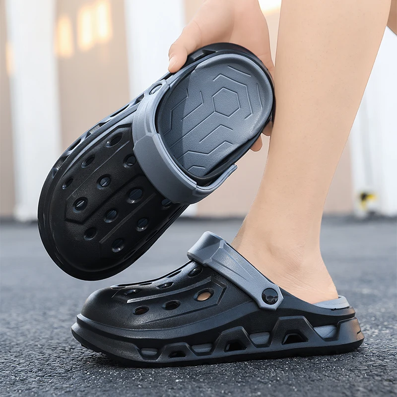 Paar-Stil Herren- und Damen-Sommer-Outdoor-Schuhe mit Dicker Sohle, Geruchshemmend und Rutschfest, Doppelnutzung für Sport, Strand und Angeln – Detail 18