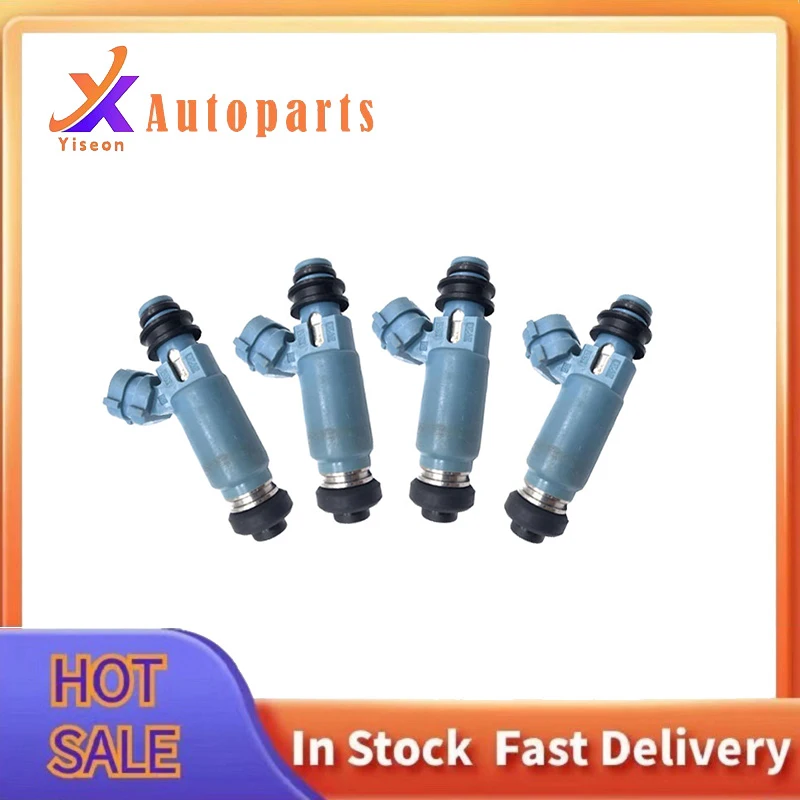 1\4 X Genuine Fuel Injectors 16611-AA521 195500-3920 for Subaru WRX STI Impreza 2.0L for Mitsubishi Eclipse 16611AA521 195500392