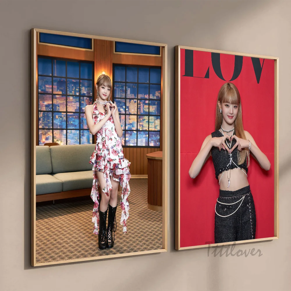 KPOP (G)I-DLE Minnie Poster Stickers Art Wall Murals Decor Game Room Decor Gifts HD Painting