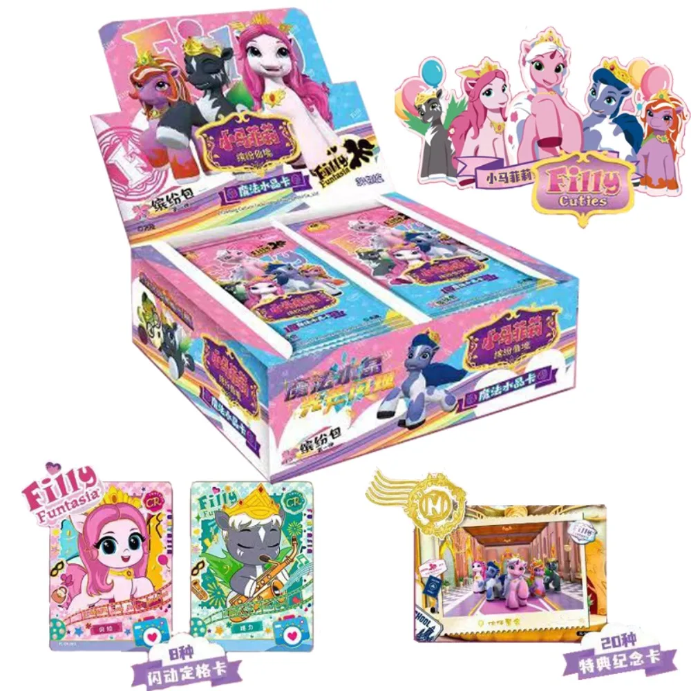 

Original Filly Funtasia Card For Child The Wonderful Adventure of Ponies Learning Magic Limited Game Collection Card Kids Gifts