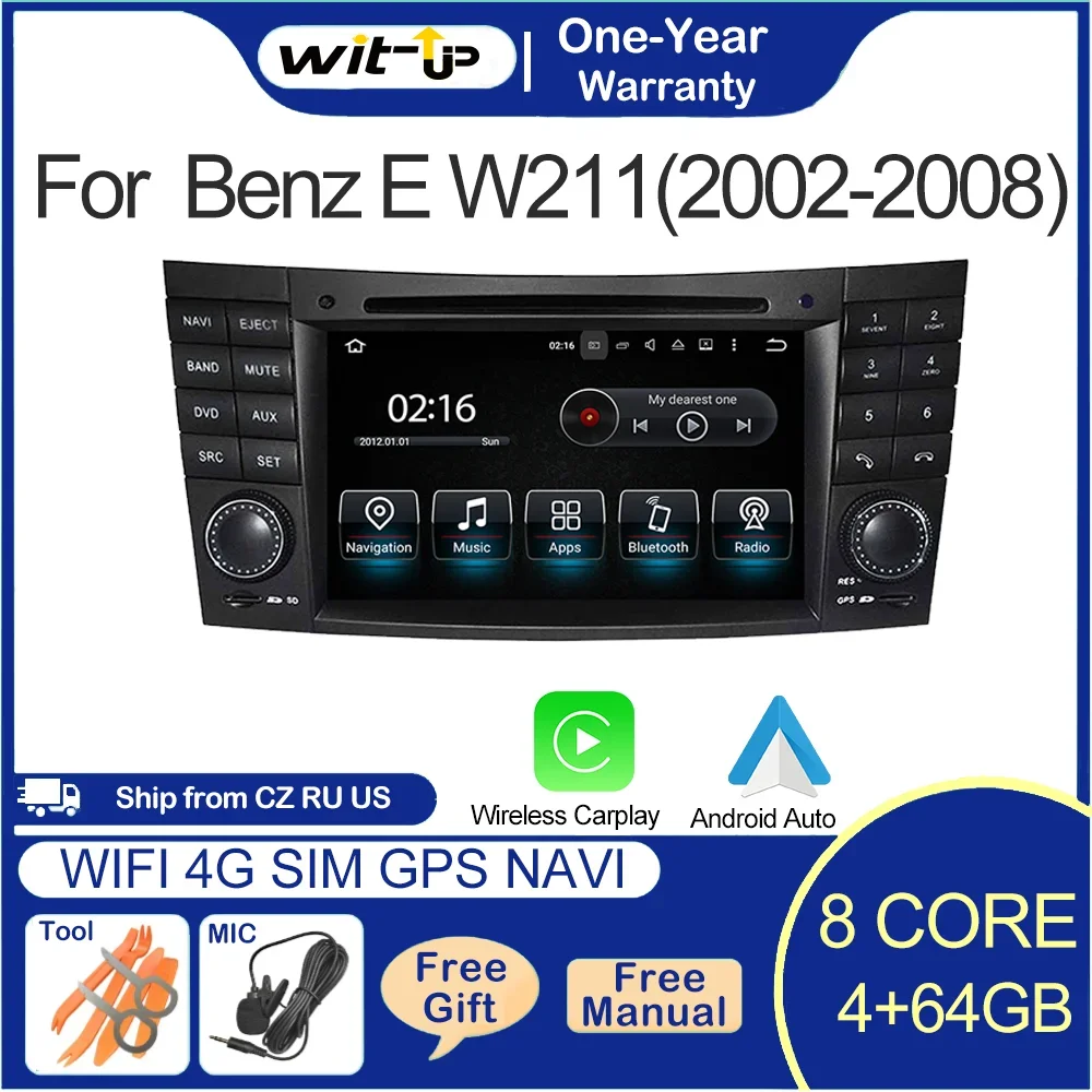 Wit-Up For Benz E W211 CLS W219 2002-2011 7