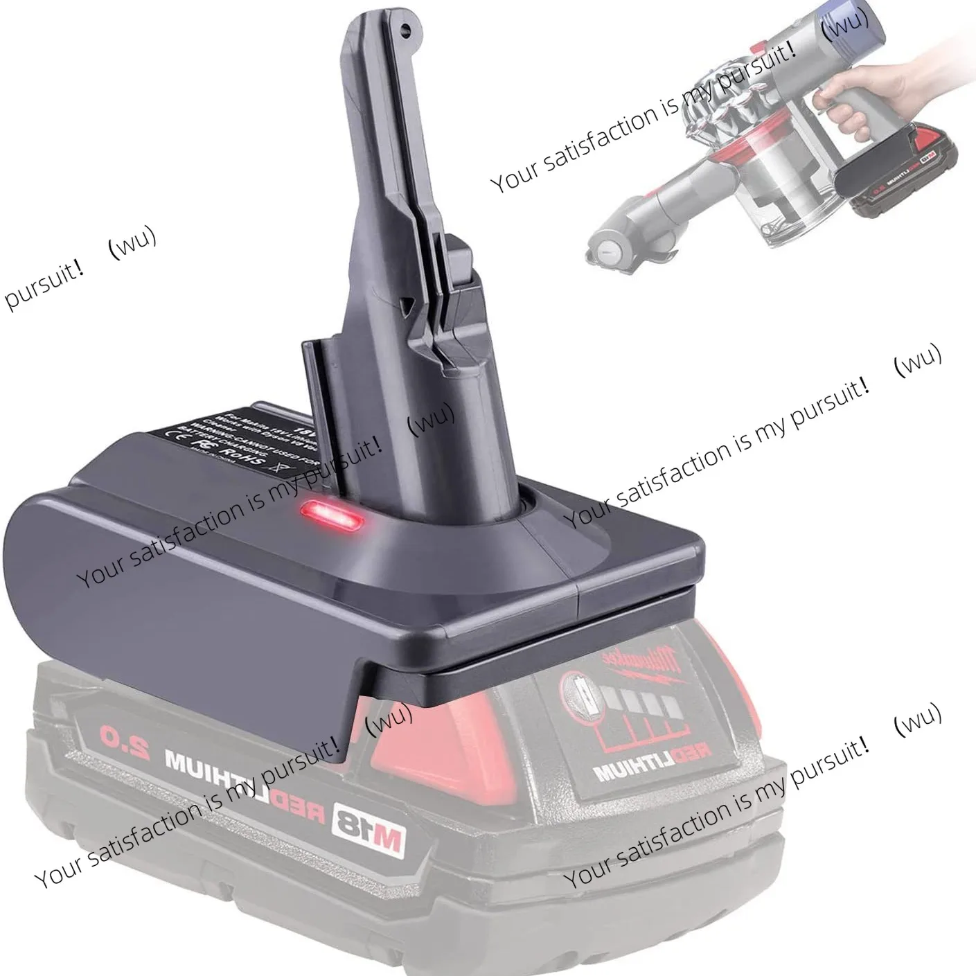 

Для Makita Dewey Mivoch Bosch 18 В аккумулятор для инструментов в преобразователь пылесоса Dyson V6V7V8