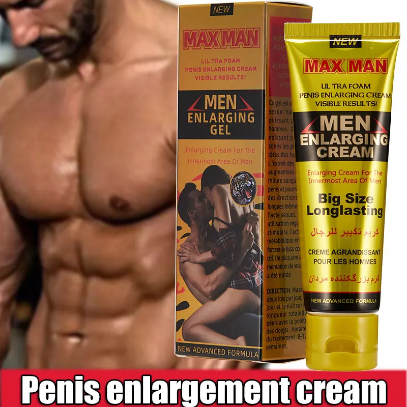 50ml Male Penis Enhancement Cream Penis Becomes Bigger Thicker Extend Erection Enhance Size Xxl Sexual Products Growth Dick