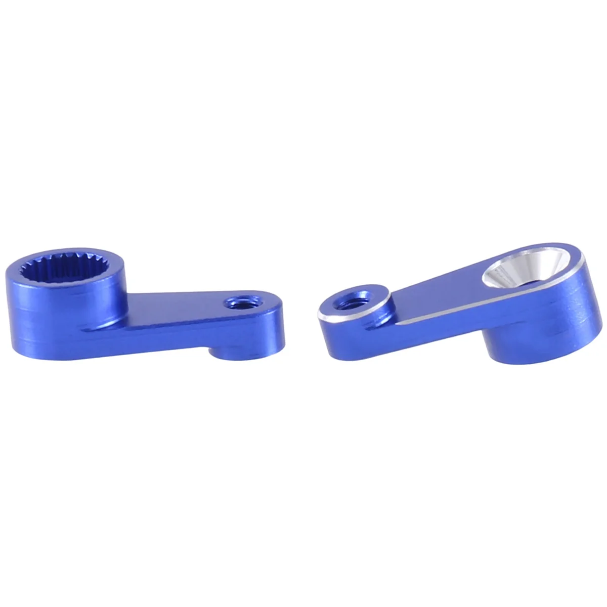 

2Pcs Metal 25T Servo Arm Servo Horn 9740 for Traxxas TRX4M 1/18 RC Crawler Car Upgrade Parts Accessories,BlueJAS