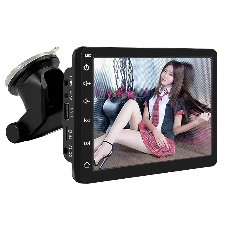 7inch android car stereo wireless carplay universal portable tesla apple mp5 radio dvd player