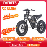 Fafrees F20 Ultra Adult Electric Bike 1200W E-Mountain E-Bike 48V1200WH Battery 20 Inch Fat Tire Mechanical Brake Electric Bike