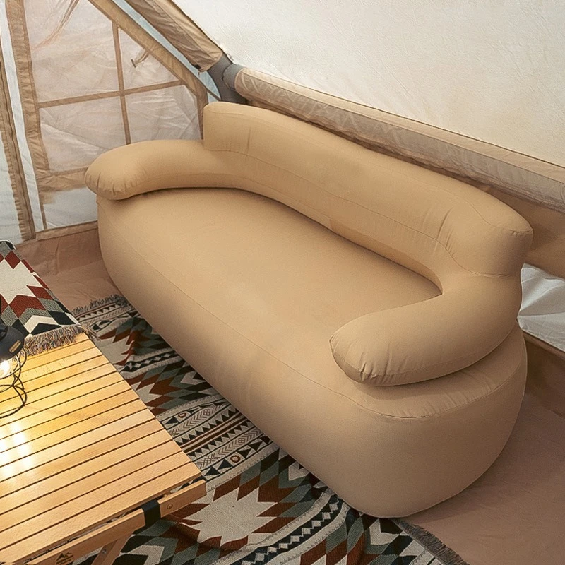 

Outdoor inflatable sofa travel portable gas foldable lazy lunch break camping leisure automatic inflatable sofa
