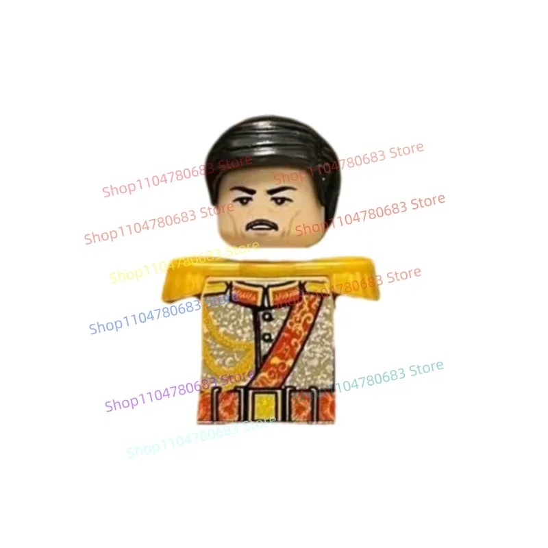 

MOC Building Blocks Mini Figure WWII Warlord Assembly Model Display Anime Cartoon Decorative Toy Holiday Gift Collectible