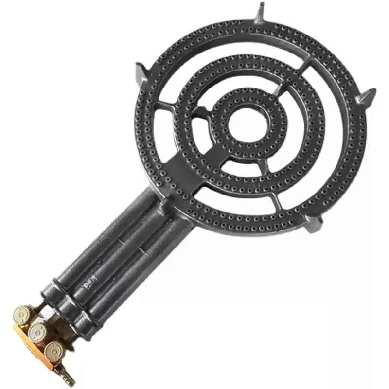 Commercial High-Power Gas Range Medium-High Pressure Gas Stove Dedicated Burner Plate LPG Single Burner