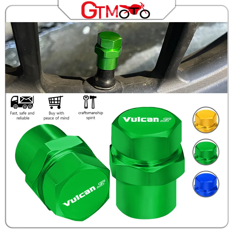 

For Kawasaki Vulcan S Motorcycle Accessories CNC Aluminum Wheel Tire Valve Caps Airtight Covers vulcans