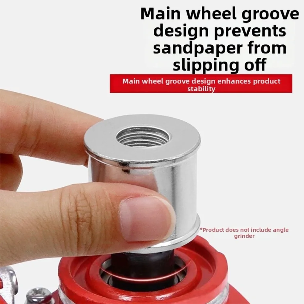 Woodworking Belt Sander Bracket For Angle Grinder, Stable Dual Bearing Rust Removal Tool, Efficient Polishing Conversion Kit