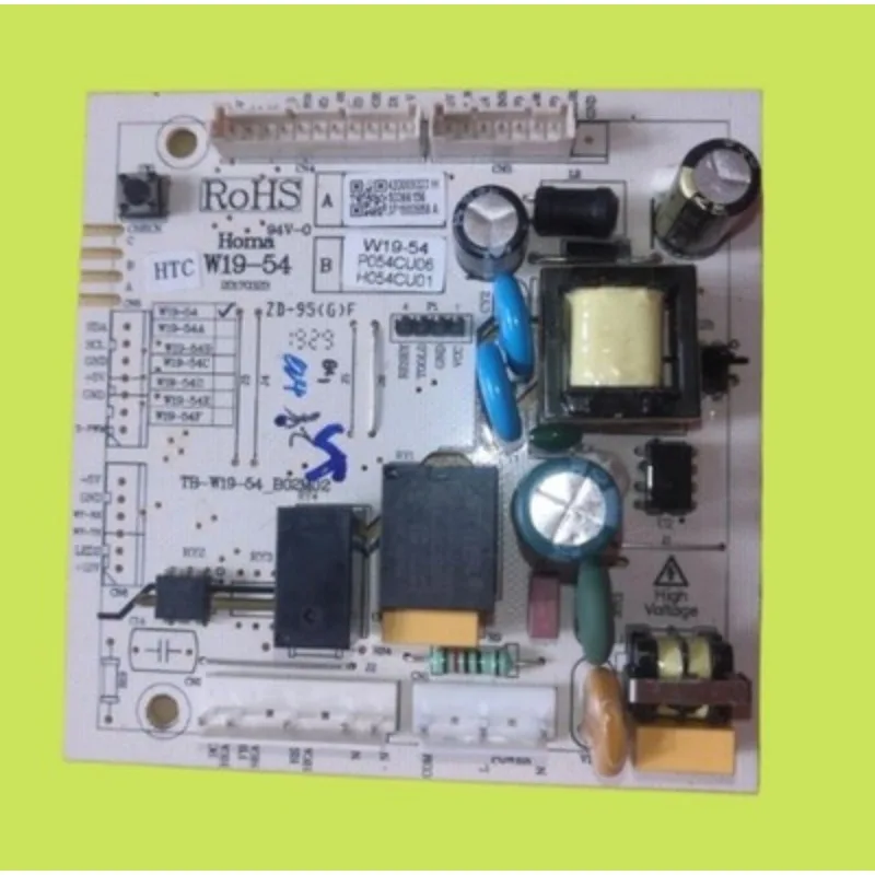 Las piezas son adecuadas para la placa de ordenador del refrigerador Electrolux original ZBE2350HCA, placa de fuente de ordenador de control principal W19-54