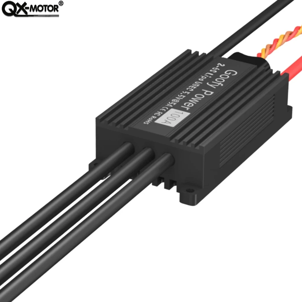 Goofy Power 100A ESC 2-6S SBEC High Quality Brushless Speed Controller ESC for EDF Motor RC Drone Airplane Parts