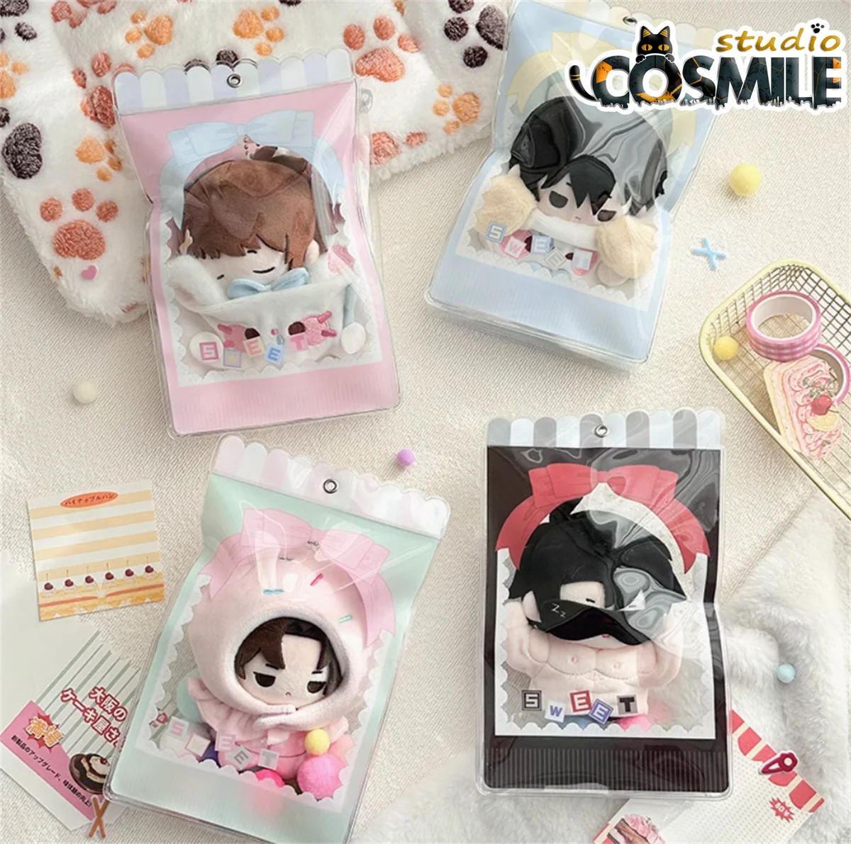 

Kpop Star Idol Candy Bag CP Stuffed OB11 15cm Plush Doll Accessories Doll's Bag May NN