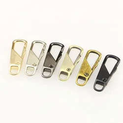 Metal Zipper Repair Kits Slider Puller Instant Zipper Replacement for Broken Buckle Bag Suitcase Garment Zipper Head