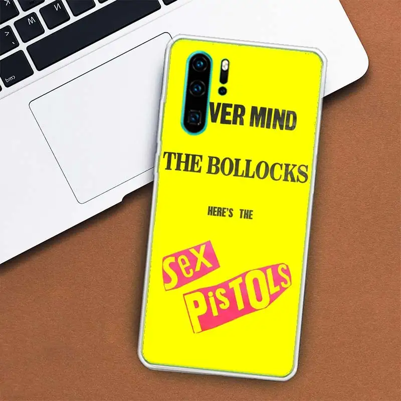 Punk rock Sex Pistols band Phone Case For Huawei Mate 40 Pro 30 20 Lite 10 Huawei P30 Lite P50 Pro P40 P20 P10 Cover Coque