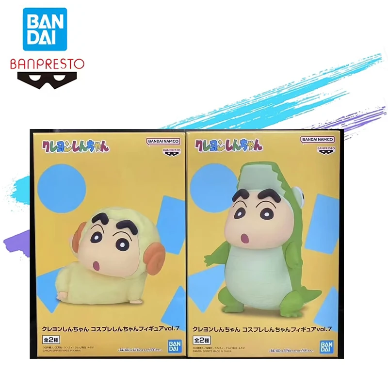 

В наличии Фирменная Новинка Bandai Banpresto Crayon Shinchan Crayon Shinchan Косплей Фигурка Shinchan Nohara Shinnosuke Симпатичные Фигурки Игрушки