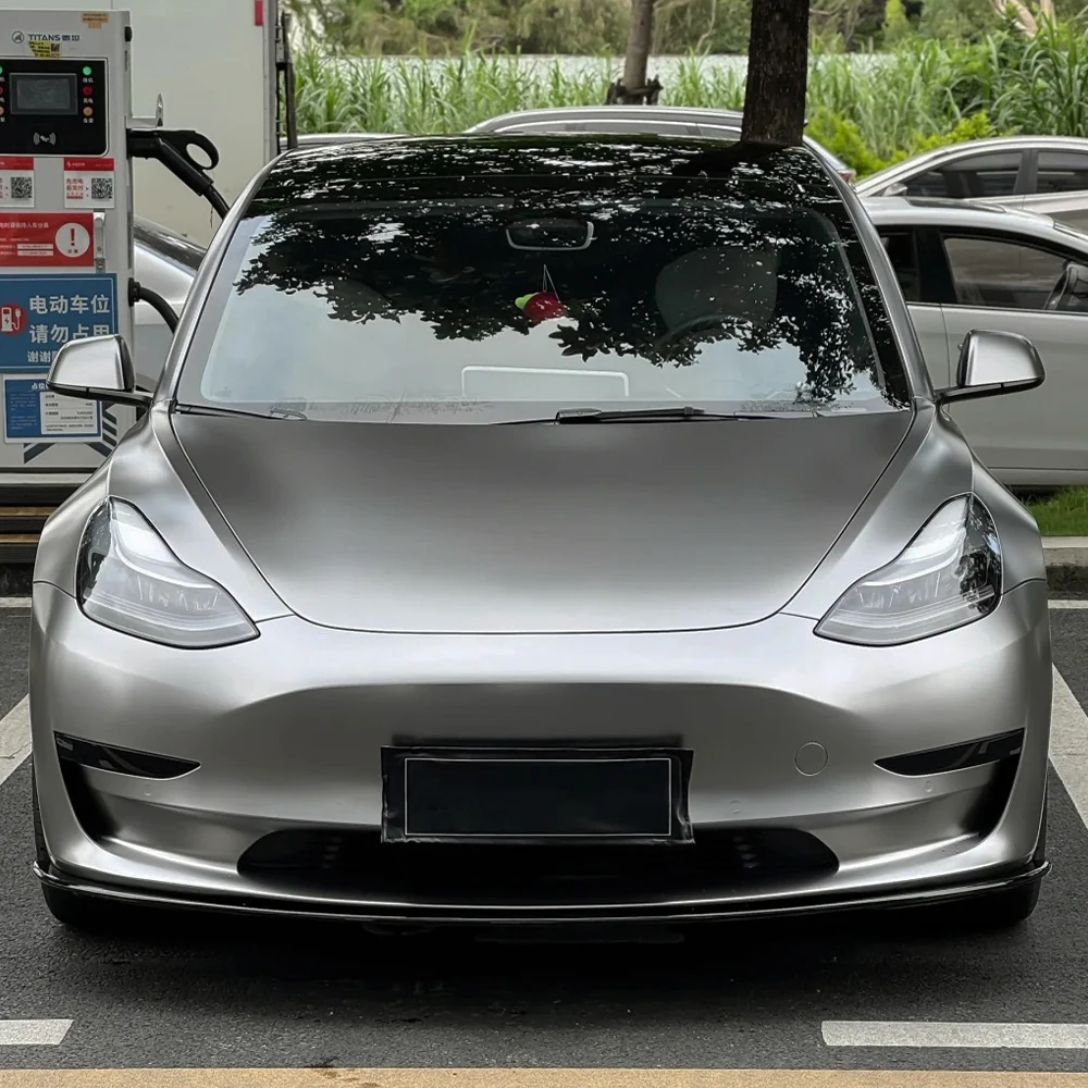 

Автомобильная наклейка, матовая жидкая серебряная пленка без пузырей, виниловая пленка, ПЭТ, автокузов, самоклеящаяся наклейка, автомобильные аксессуары, украшение