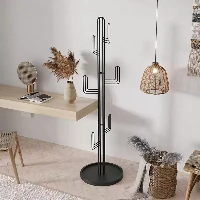 

Nordic Clothes Rack Modern Simple Creative Cactus Hanger Floor Bedroom Hanger Apartment Coat Rack Hanger Living Room Hanger