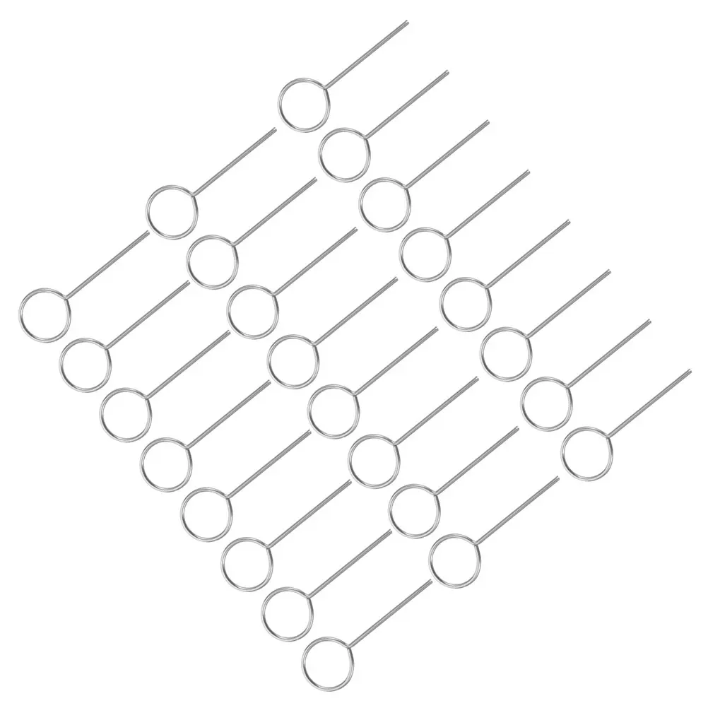 200 peças ferramenta de cartão sim de aço inoxidável universal pino ejetor sim compacto para smartphone dispositivo móvel remoção chaveiro amigável