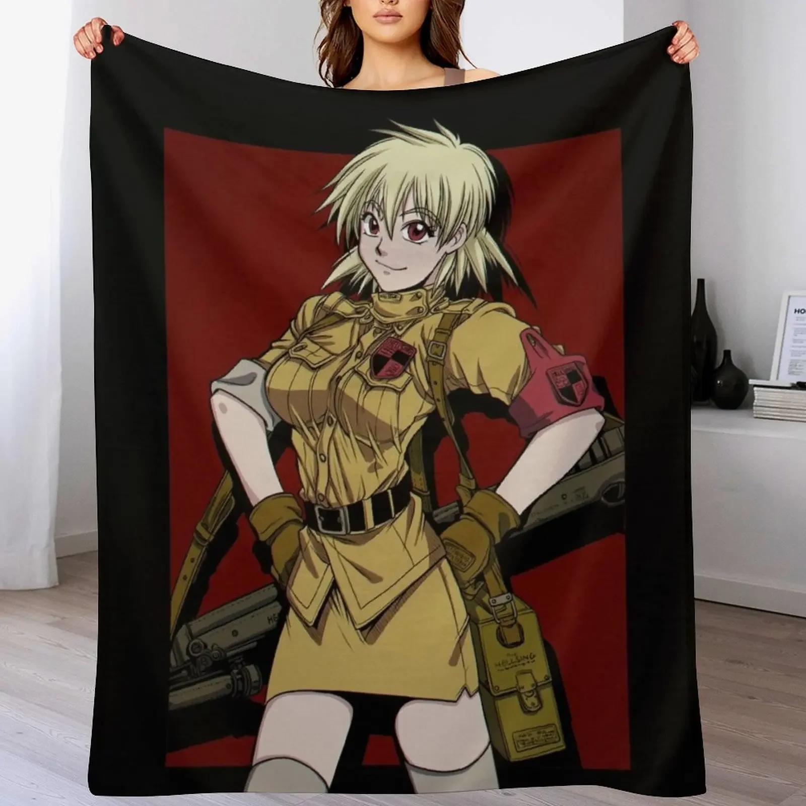 Seras Victoria Throw Blanket Warm Accent Blanket for Living Room Decoration
