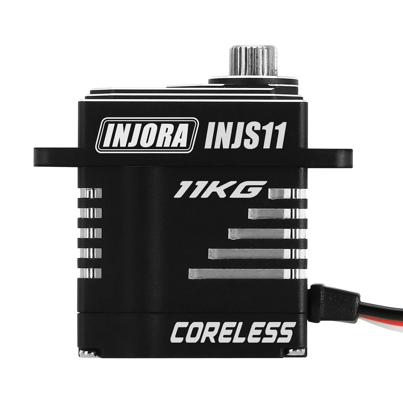 INJORA High Voltage Large Torque Metal Gear Digital Micro Coreless Servo for 1/24 RC Crawler Axial SCX24 (INJS11)