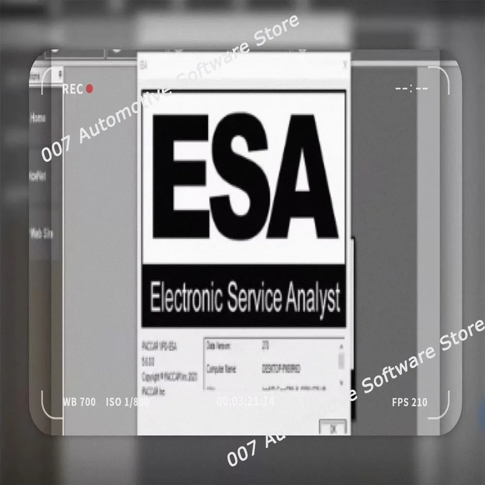 2025 ESA Electronic Service Analyst 5.6 with 2025 SW Flash File Paccar Unlocking Keygen And Free Technical Support