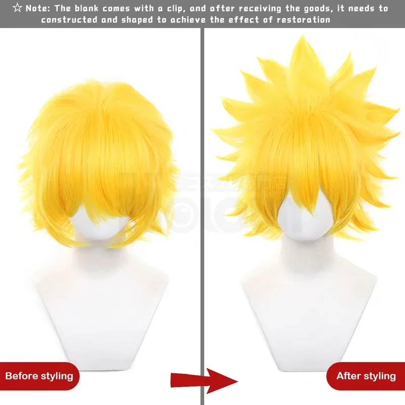 

Anime Uzumaki Cosplay Wig Rose Net Synthetic Fiber Adjustable Size Heat Resistant Cap Halloween Christmas Cox;3,v'9.e;7'