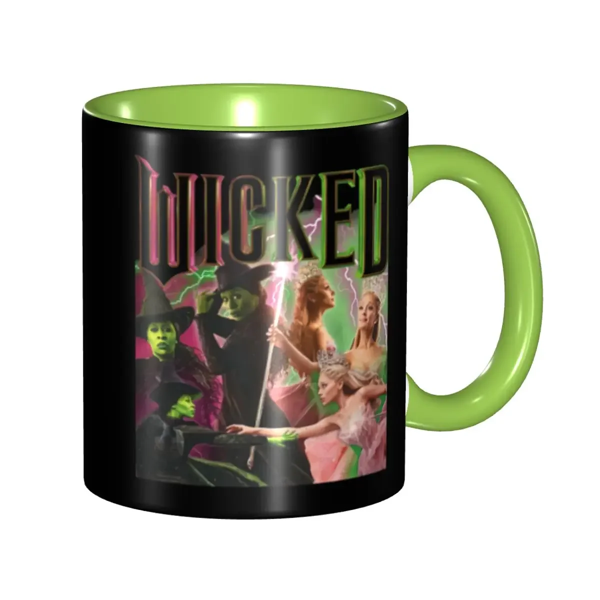 Wickeds Musical Movie Coffee Mugs DIY Customized Ceramic Milk Tea Mug