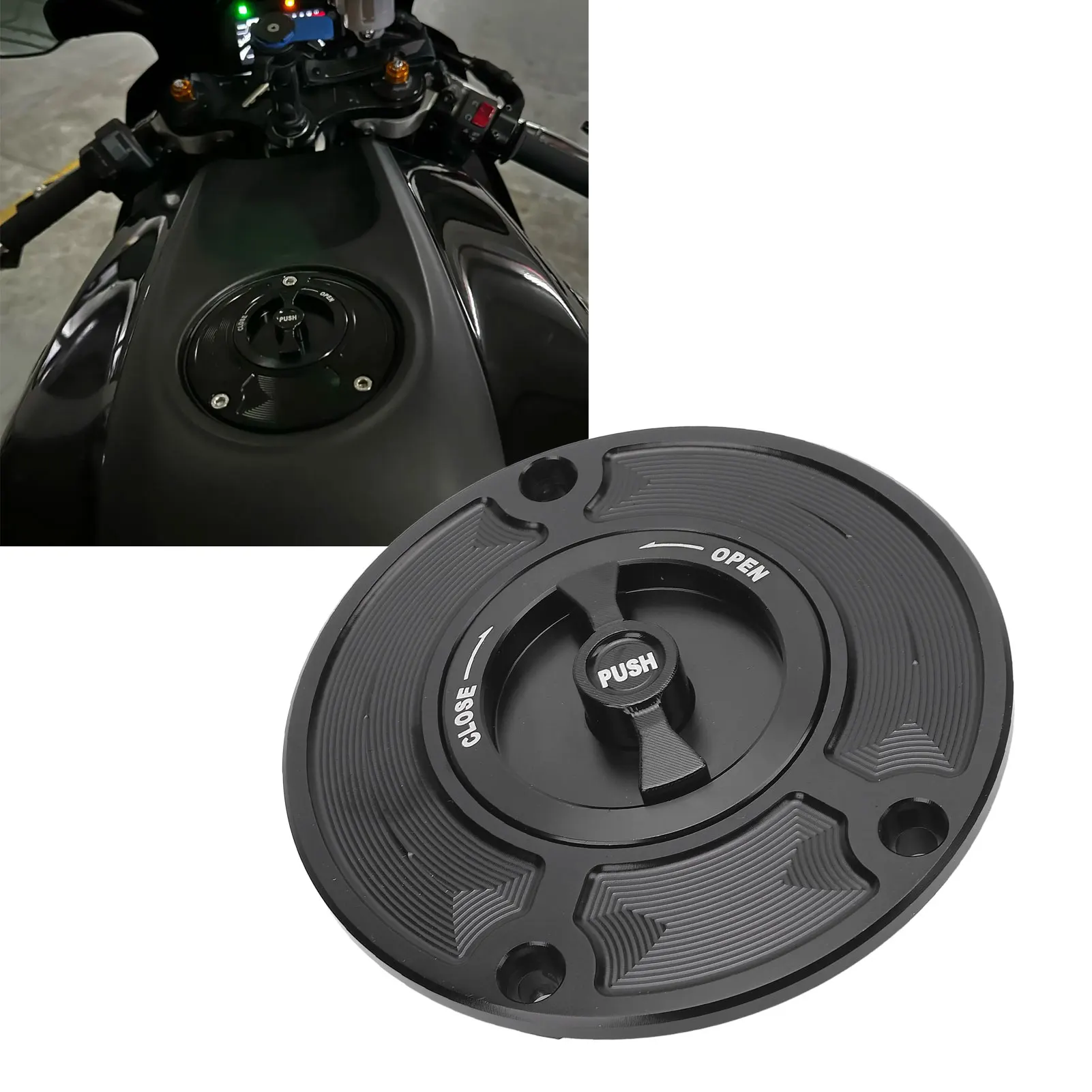 オートバイ燃料タンクキャップカバー Kawasaki 1000 Z1000S/SX Z1000 