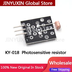 10Pcs KY-018 for Arduino UNO Photoresist Sensor Light Module photoelectric Switch KY018 C28