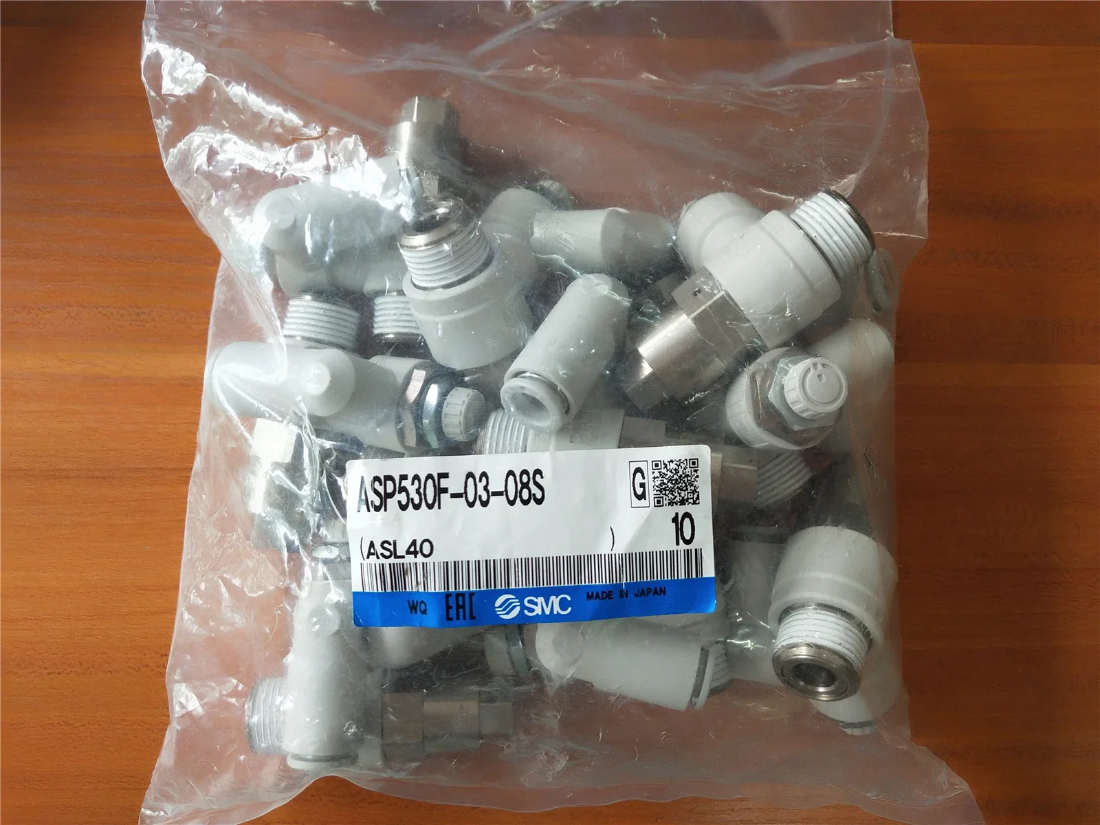 

2025.4 New Genuine Japanese SMC Pilot Throttle Valve ASP530F-03-10S Sales Channel