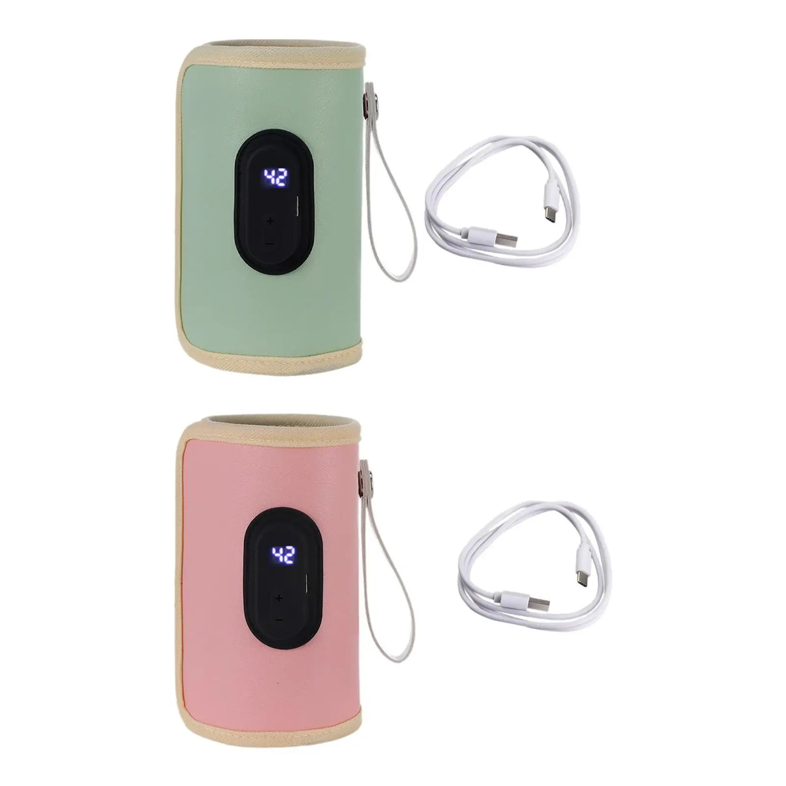 Bottle Warmer Milk Heater Milk Bottle Support Baby Milk Keeper, Baby Nursing Bottle Heater for Car