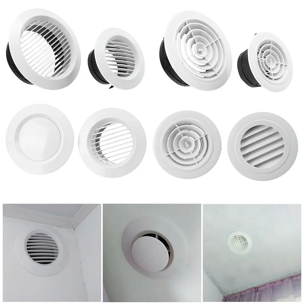 Useful Plastic Air Vent Anti-bird and Rat Various Shapes Vents Cover Air Circulation Ducting Ventilation Grilles