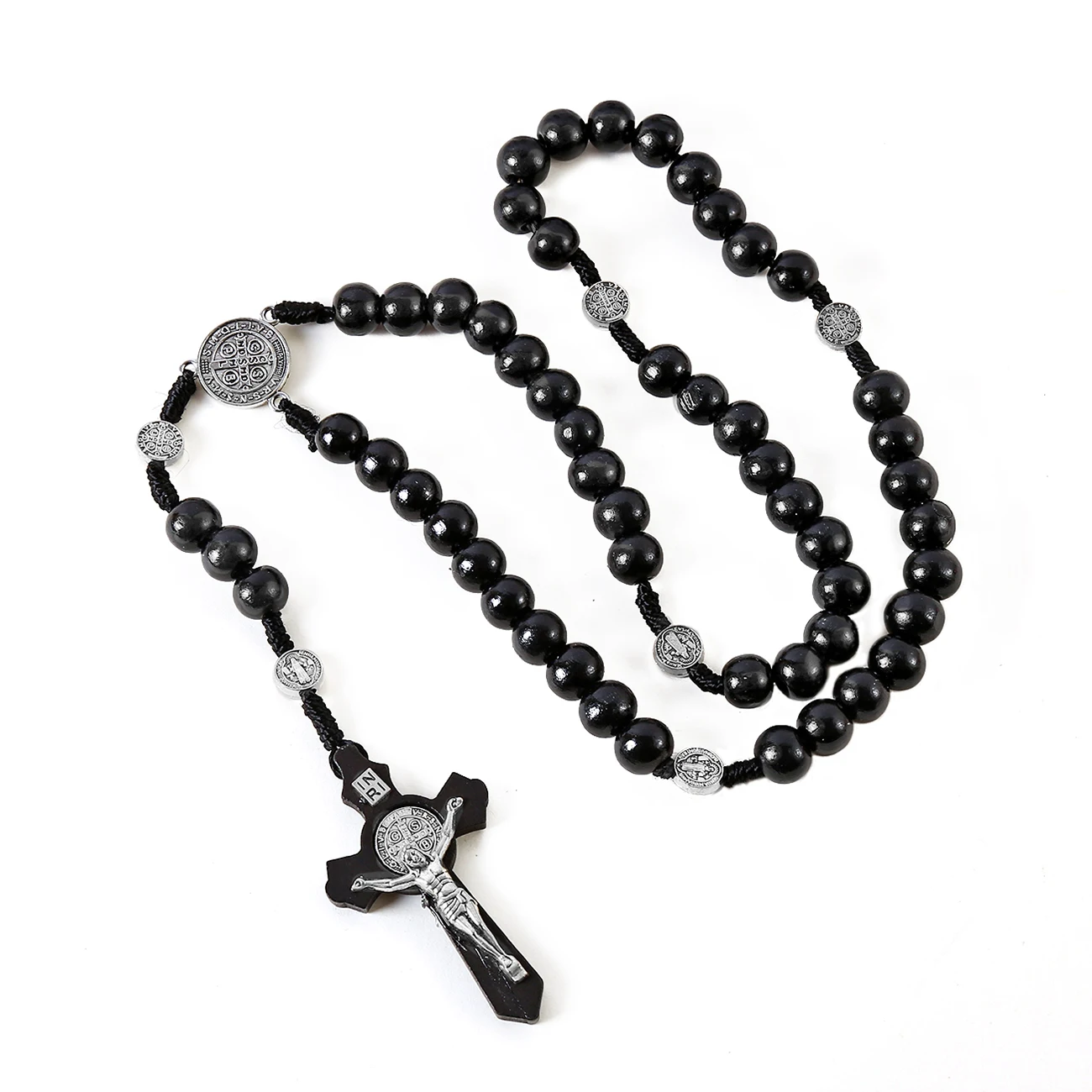 أساور مسبحة الصليب الكاثوليكي ، أساور اليسوعي ، 10 حبات ، مجوهرات مسيحية ، صلاة الكنيسة ، أرثوذوكسية ، بيع بالجملة #6