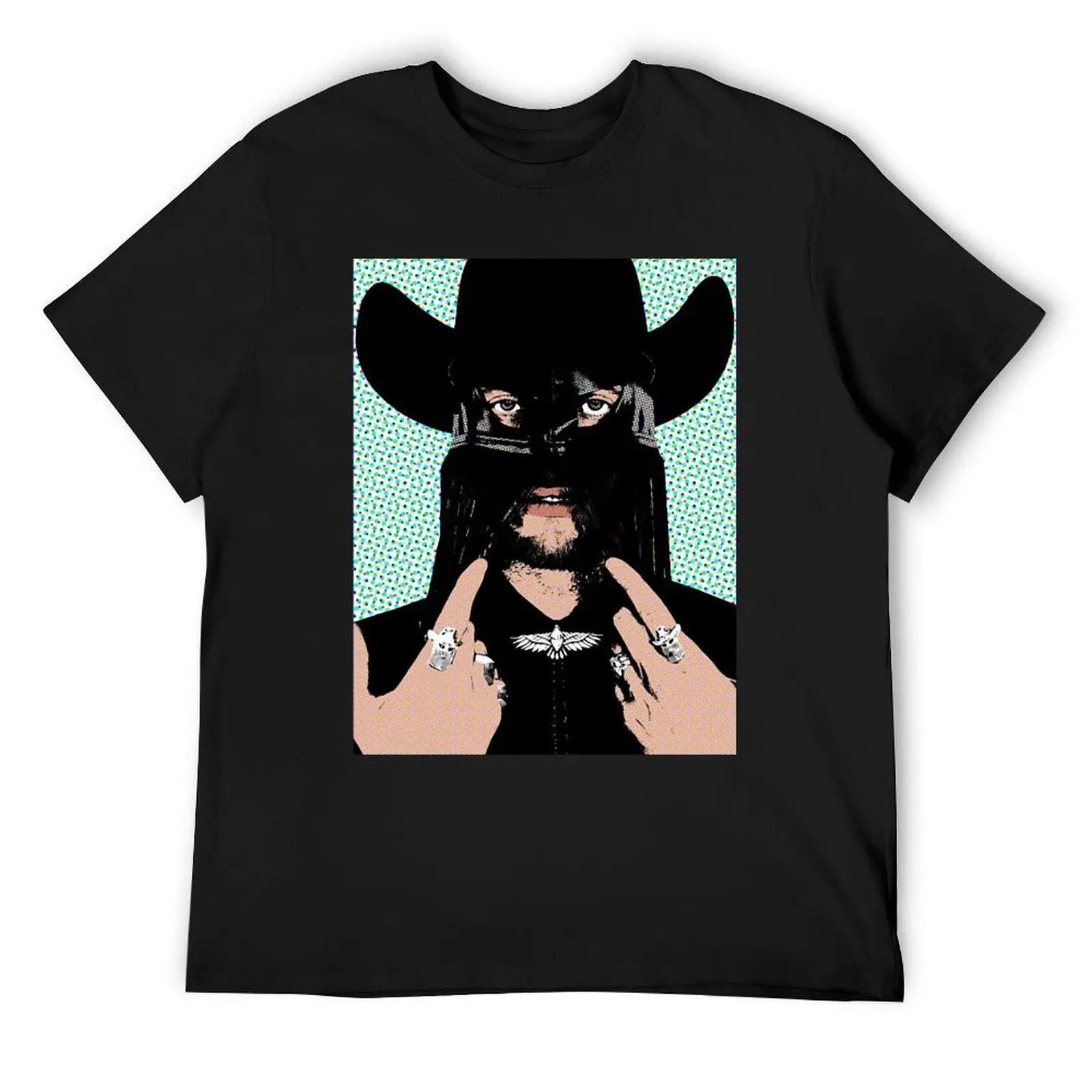 

Orville music Peck style pop art T-Shirt topping anime animal prinfor boys mens shirts graphic tee