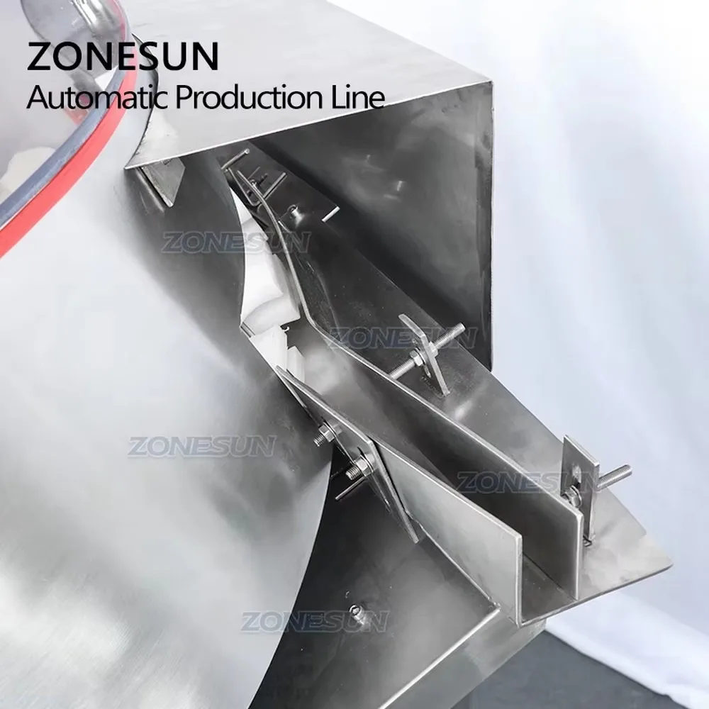 ZONESUN ZS-FAL180D3 4 Diving Nozzles Magnetic Pump Filling Capping Labeling Machine Line Vibratory Bowl for Small