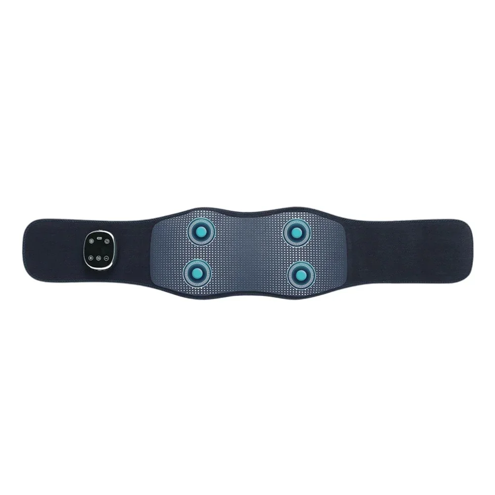 

OEM pain relief massage heated lumbar support vibration hot compress air compression therapy lumbar massager belt
