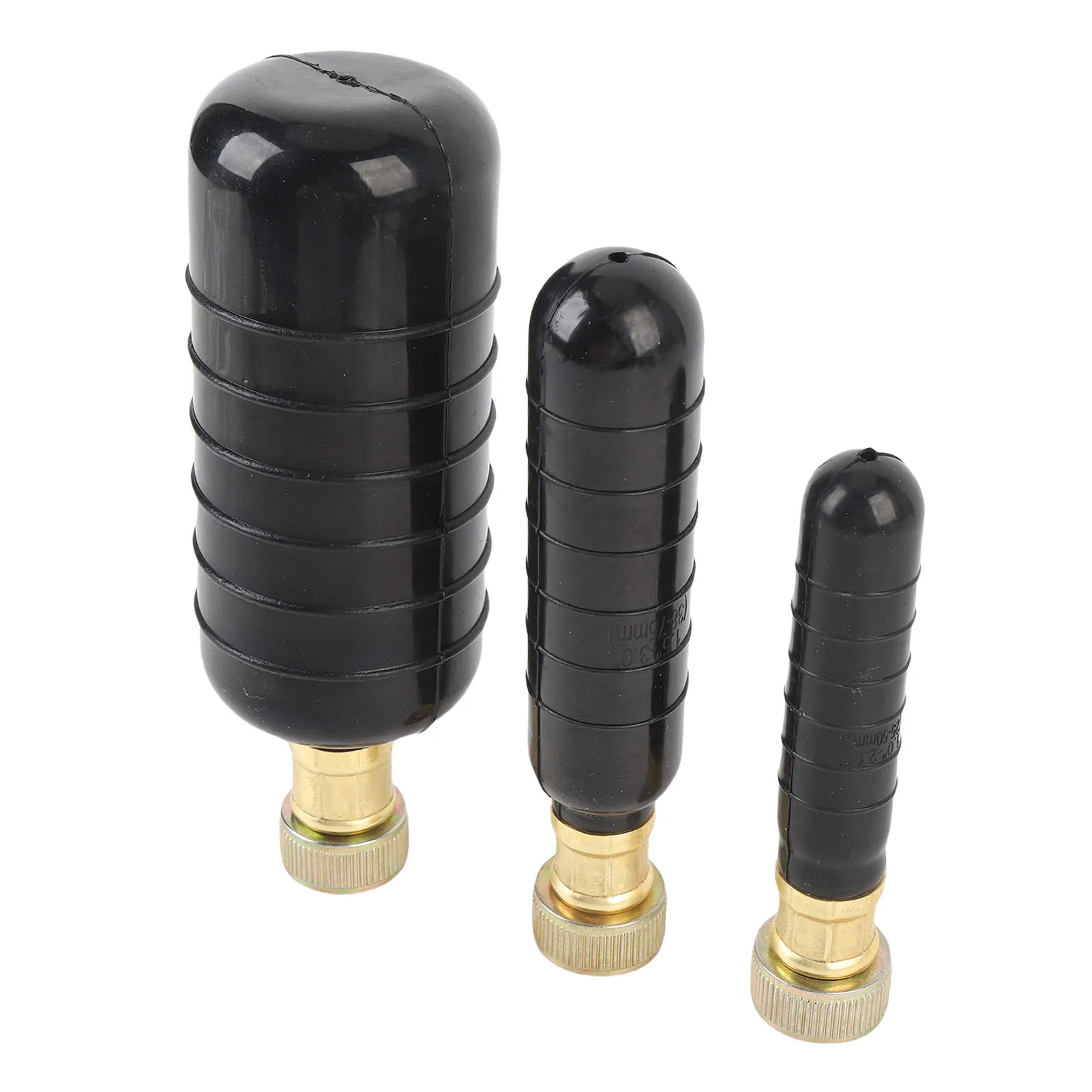 

3 шт. комплект сливного пузыря, резиновая очистка сливного пузыря, подходит для сливных труб диаметром от 1 до 6 дюймов, для ванной комнаты, кухонных раковин