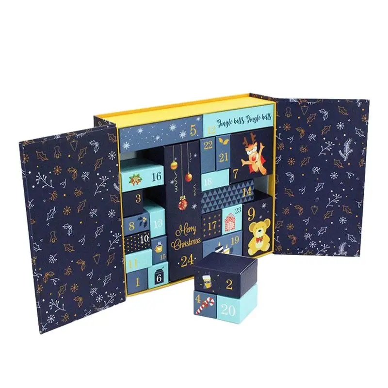 

Christmas Calendar Empty Gift Box 24 Days Advent Calendar Boxes Christmas Advent Calendar Boxes Christmas Decoration