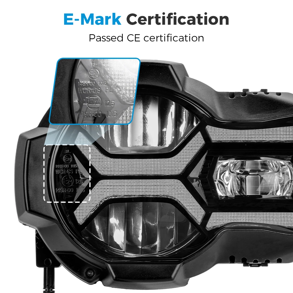 Motorcycle Headlight For BMW R1200GS LC R 1200GS Adv K50 K51 2013-2018 Led Headlights Assembly Lamp E9-Mark Accessories