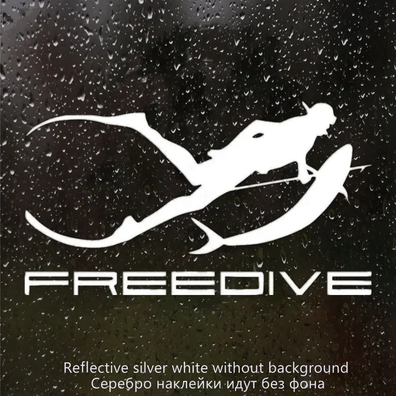 car sticker free dive vinyl waterproof cool waterproof removable decal self-adhesive car auto stickers  15cm*8.4cm