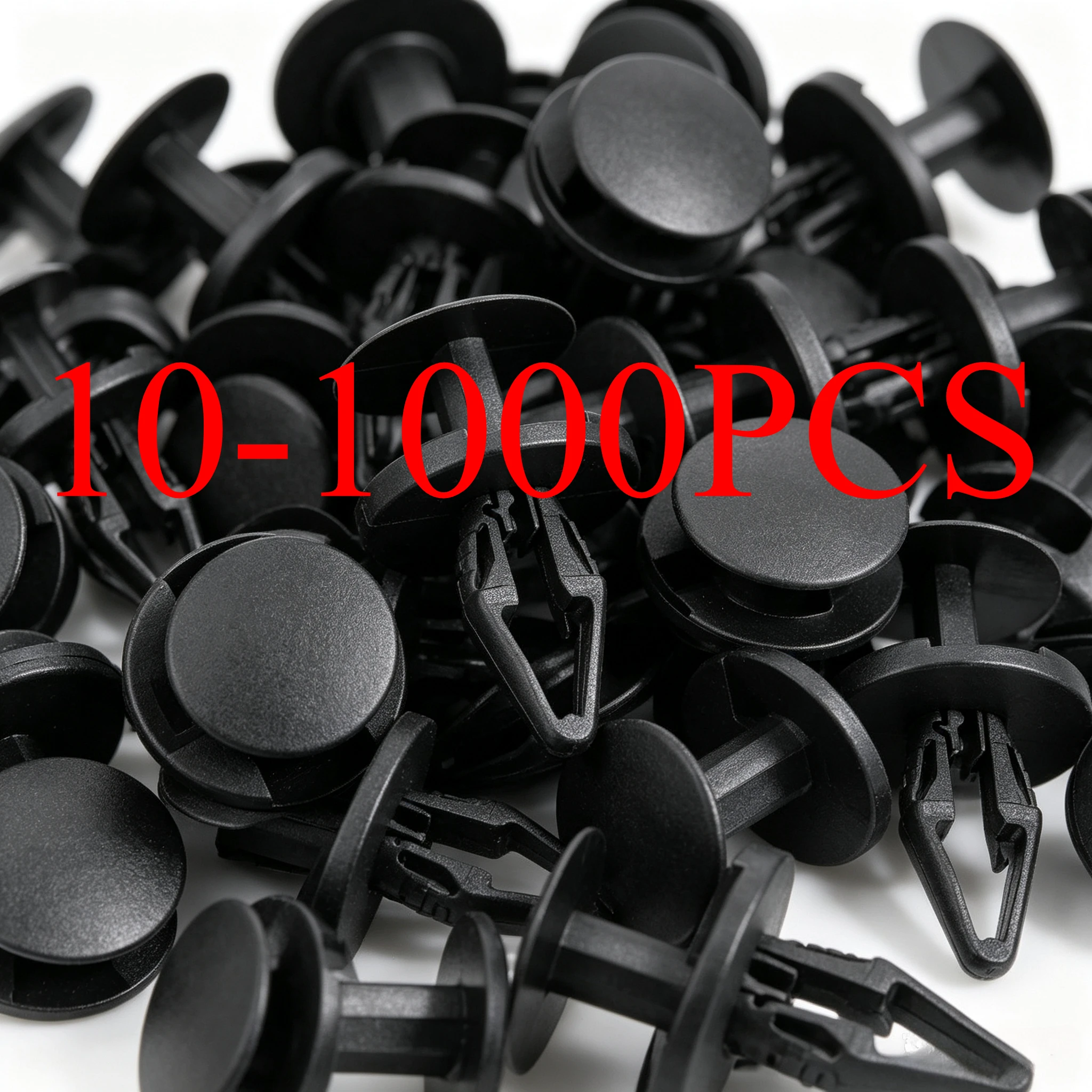10-1000PCS For Ford Wheel Arch Linings Auto Clips 8mm Plastic Rivets Bumpers Clip Plastic Trim Clips Mudguard Buckle Push Rivet