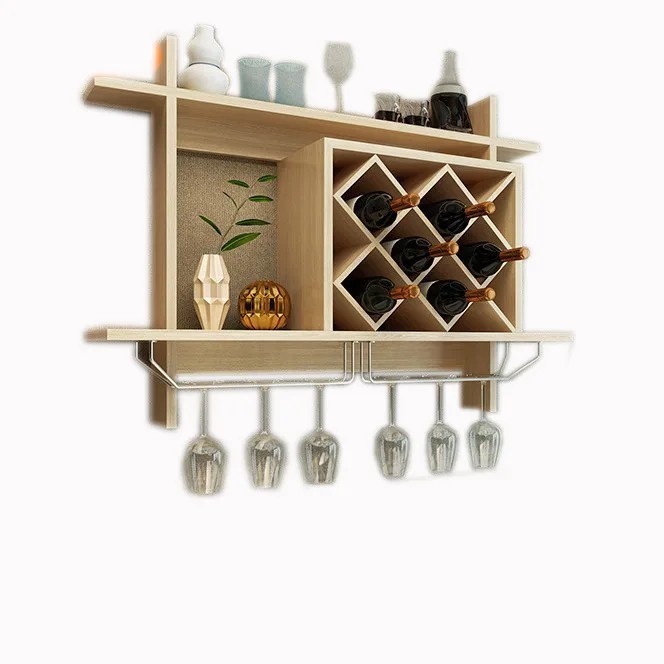 

Wall mounted, wine rack, household, wall, shelf, rhombus, wine, lattice